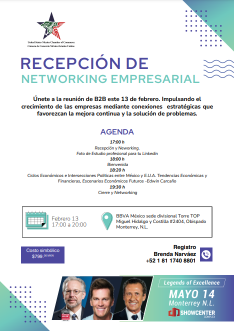 Recepción de Networking Empresarial